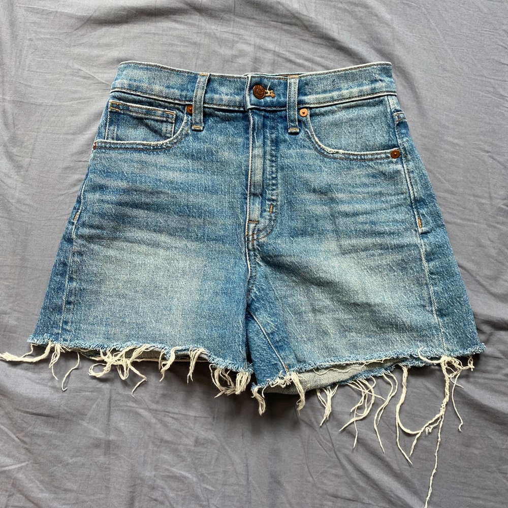 Madewell High Rise Denim Shorts